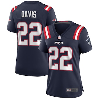 womens nike cody davis navy new england patriots game jersey